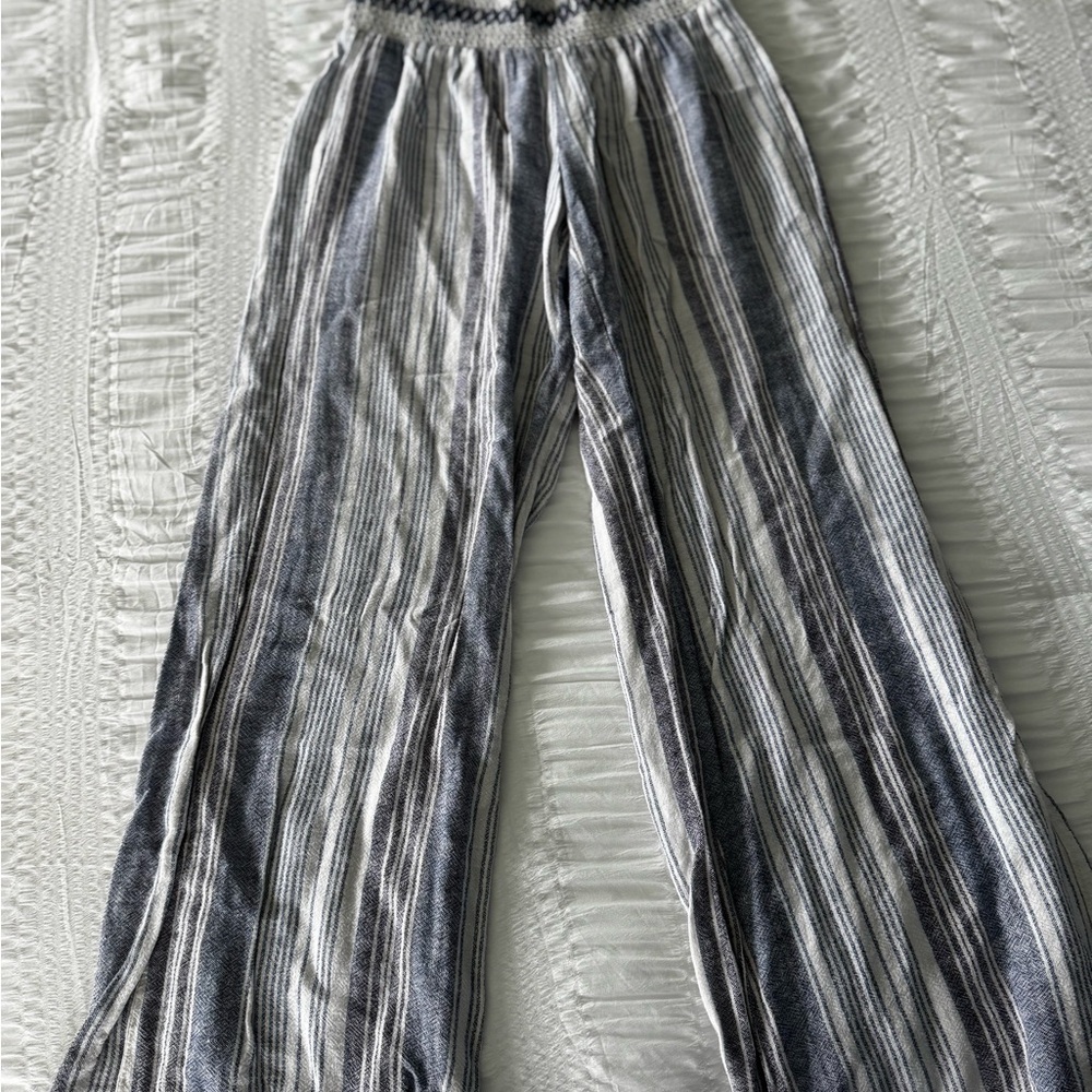Indigo Rein linen blend pants